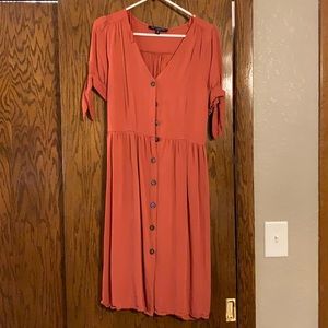 Rust color dress. Never worn.